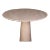 Le Cou Travertine Round Dining Table 35.4" For Sale