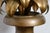 1960s Neoclassical Style Brass Palm Frond Tole Table Lamp - Pair For Sale - Image 12 of 15
