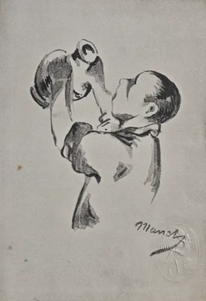 Edouard Manet, The Water Drinker, 1918, Lithograph