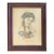 1870 Currier & Ives "Spring" Portrait Handcolored Lithograph For Sale