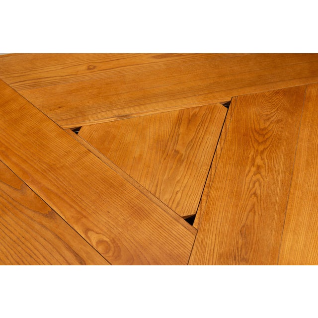 Italian Triangular Dining Table by Silvio Coppola for Montina, Italy, 1970s For Sale - Image 12 of 13