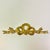 Mid 20th Century Mid-Century Hollywood Regency Chippendale Boho Chic Brass Bow Pediment Sculptural Wall Object. For Sale - Image 5 of 11