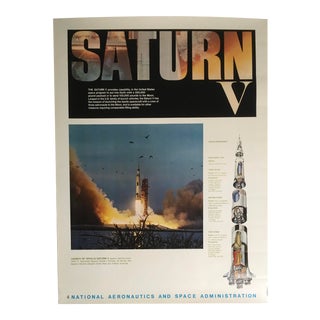 Nasa Educational Poster for Apollo Program Poster For Sale