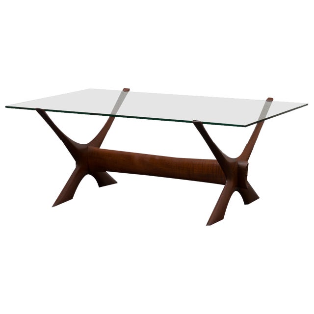 Teak Coffee Table by Illum Wikkelsø for CF Christensen, Denmark, 1960s For Sale