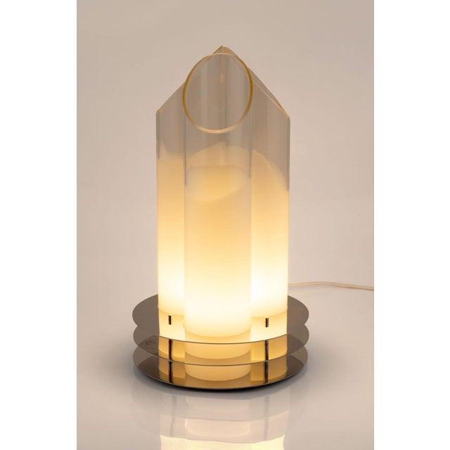 Table Lamp in Murano Glass, Italy, 1970s For Sale - Image 4 of 6