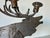 Germany Hugo Goberg Wrought Iron Moose Candlestick For Sale - Image 9 of 12