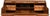Traditional Vintage Large Oak Wood Postmaster Rolltop Desk For Sale - Image 3 of 3