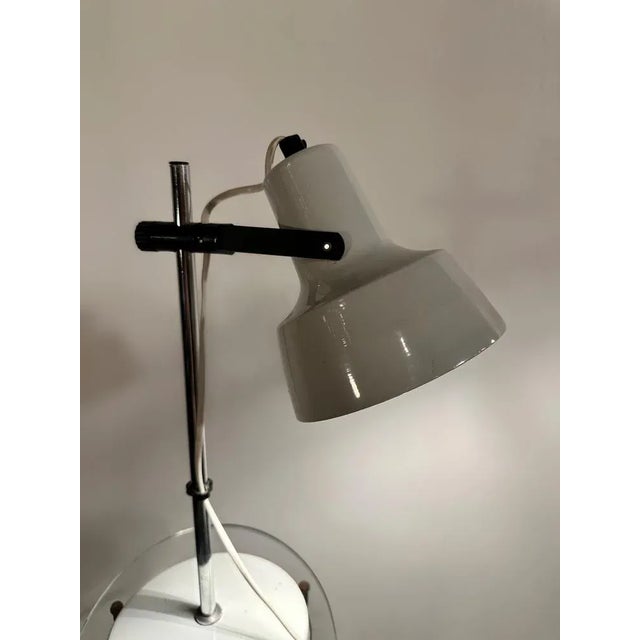 Metal Danish Adjustable Lamp by Prova, 1960 For Sale - Image 7 of 8