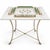Transitional Chartres Dining / Game Table For Sale - Image 3 of 4