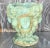 Vintage Boho Tinted Cast Concrete Mermaid Planter For Sale - Image 4 of 5