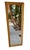 Ornate gilt vintage carved wood full length mirror. Exceptional clarity in the glass for its age and in incredible vintage...