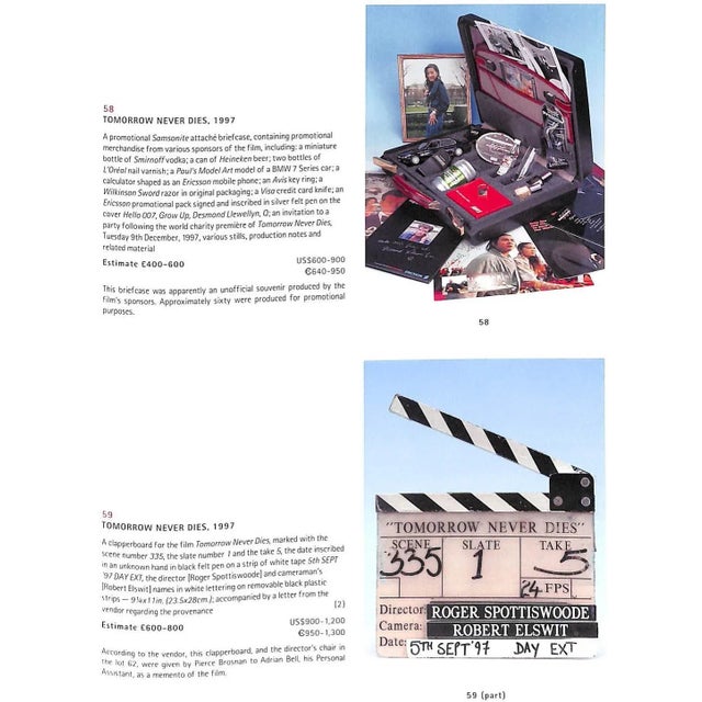 James Bond - 14 February 2001 Christie's South Kensington For Sale - Image 12 of 18