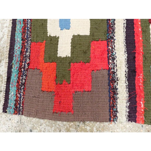 Red Galerie Shabab Collection Mid-20th Century Persian Flatweave Kilim Rug For Sale - Image 8 of 10