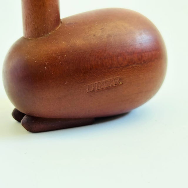 Brown MCM Senshukai Wood Royal Pet - Deer For Sale - Image 8 of 9