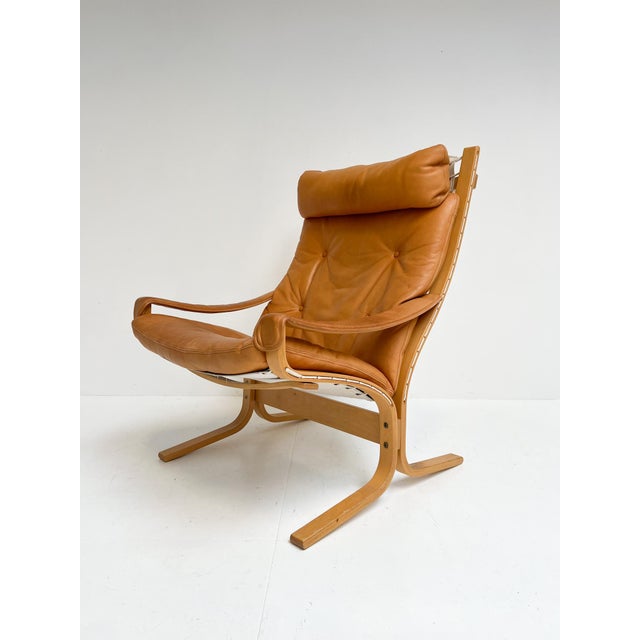Mid-Century Modern Set of Siësta Chair with Ottoman by Ingmar Relling for Westnofa, 1970s For Sale - Image 3 of 18