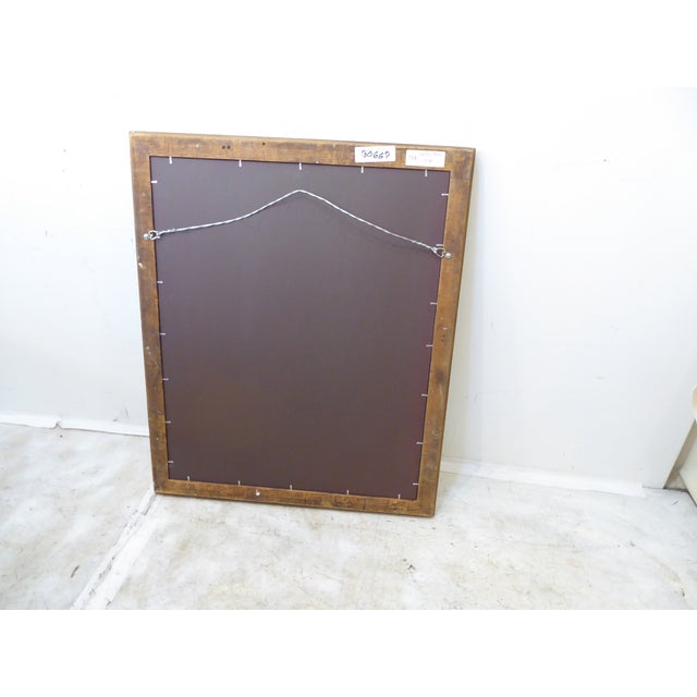 Antique Dark Silverleaf Mirror For Sale - Image 4 of 4