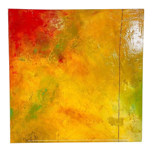 Sam Richardson “Amana Series” Abstract Painting on Board, American Abstract