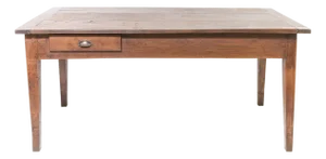 19th C French Farmhouse Oak Dining Table