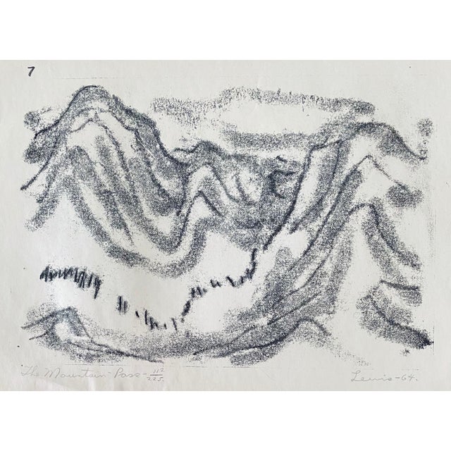 Illustration Stanley Lewis"The Mountain Pass" from Wanderers Illustrations 112/225, 1964 For Sale - Image 3 of 8