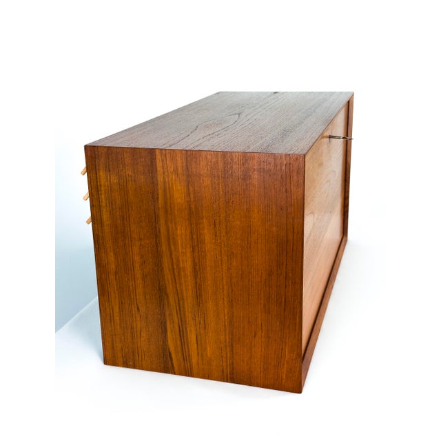 Cado System Teak Wall Unit Bar Container from Poul Cadovius, 1960s For Sale - Image 11 of 18