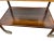 Brown Vintage Mid-Century Modern Rolling Bar Cart With Drawer For Sale - Image 8 of 10