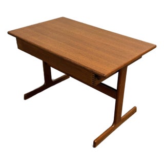 Kai Kristiansen Danish Modern Teak Side Table for Vildbjerg, 1950's For Sale