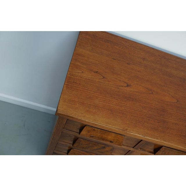 German Oak Apothecary Shop Cabinet, 1930s For Sale - Image 11 of 18