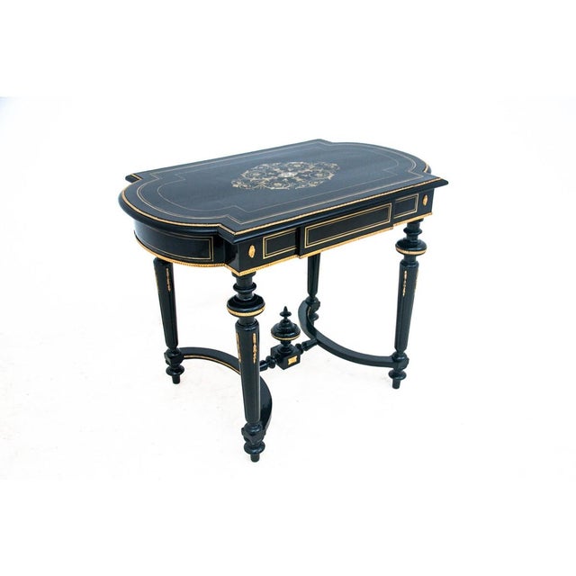 Early 19th Century Napoleon III Table by Hans Makart, Austria For Sale - Image 4 of 16