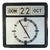Automatic Calendar Auto-20 Clock from Twemco, 1970s For Sale