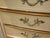 Vintage French Provincial Tallboy Dresser Lingerie Chest W Brass Hardware For Sale - Image 11 of 16