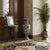 Handmade Ceramic Grand Palace Vase (50cm) Imperial Rumi Patterns and Mixed Florals Pedestal Urn Form For Sale - Image 11 of 12