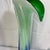 Mid-Century Murano Art Glass Vase Sculpted in the "Jack-in-the-Pulpit" or Calla Lily Style For Sale In Chicago - Image 6 of 7