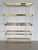 Large Shelf in Brass, Polycarbonate and Glass, 1990s For Sale - Image 6 of 13