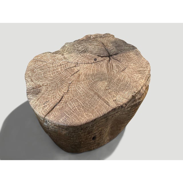 2010s Andrianna Shamaris Magnificent Teak Wood Coffee Table For Sale - Image 5 of 18