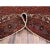 1960 10'x12'5" Red Pure Wool Hand Knotted Semi Antique Persian Heriz Oriental Rug For Sale - Image 9 of 12