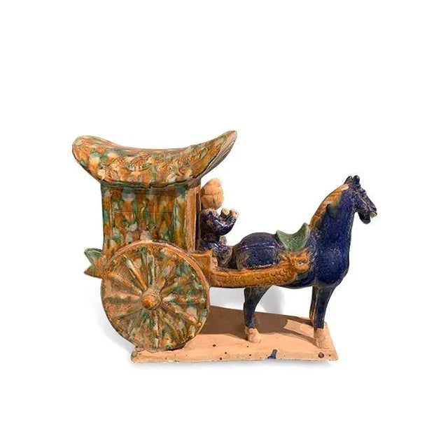 Chinese Tang Dynasty Ceramic Groom For Sale - Image 3 of 9