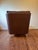 Eilersen Premium Leather High Back Funen Chair and Ottoman For Sale - Image 12 of 13