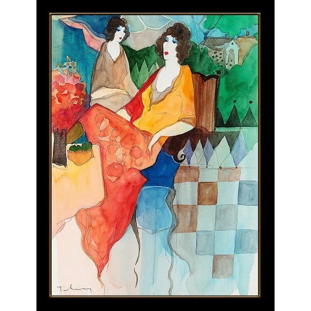 Message us to inquire about custom framing options! (Included for free with every purchase) The artwork here, "High...
