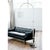 The juxtaposition of a metallic, adjustable base with a fabric shade gives this floor lamp a modern aesthetic—seamlessly...