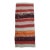 1970s Vintage Handmade Wool Cotton Red Runner Rug For Sale