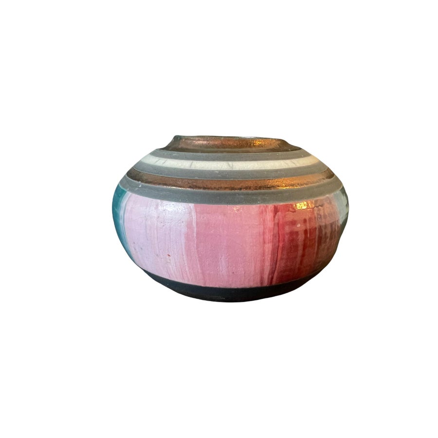工芸品 raku vintage-mark-nowak-raku-