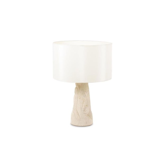 Carved Stone Table Lamp, 1970s For Sale - Image 14 of 14
