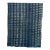 Vintage Malinke African "Gao Crescent" Indigo Throw For Sale