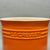 Early 21st Century Vintage Le Creuset Orange Stoneware 2.75 Qt Large Utensil Crock For Sale - Image 5 of 7