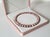 Natural Freshwater Edison Dark Pink Pearl Necklace With 14k Gold Clasp For Sale - Image 15 of 15