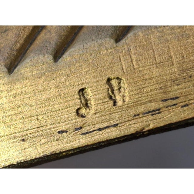 Bronze Important 17thc French Louis XIV Gilt Bronze Sphynx Sculpture and Stacked Associated Components - Jardiniere For Sale - Image 8 of 18