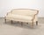Neoclassical 19th C. English Georgian Neoclassical Painted Cabriole Sofa For Sale - Image 3 of 18