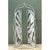 Late 20th Century Vintage Cut Aluminum Palm Frond Gates For Sale - Image 5 of 12