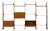 Italian Four Bay Free Standing Wall Unit in the style of Gio Ponti, 1970s For Sale