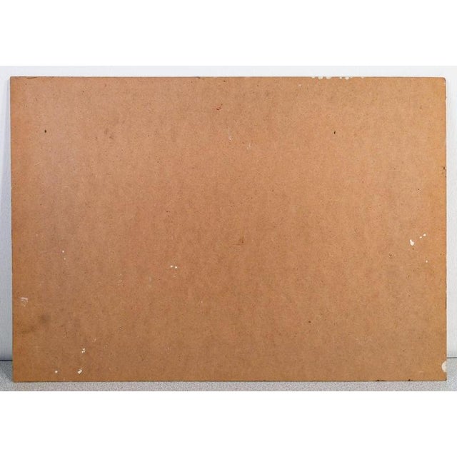 R. Salino, Flock at the Lake, Oil on Panel For Sale - Image 11 of 12